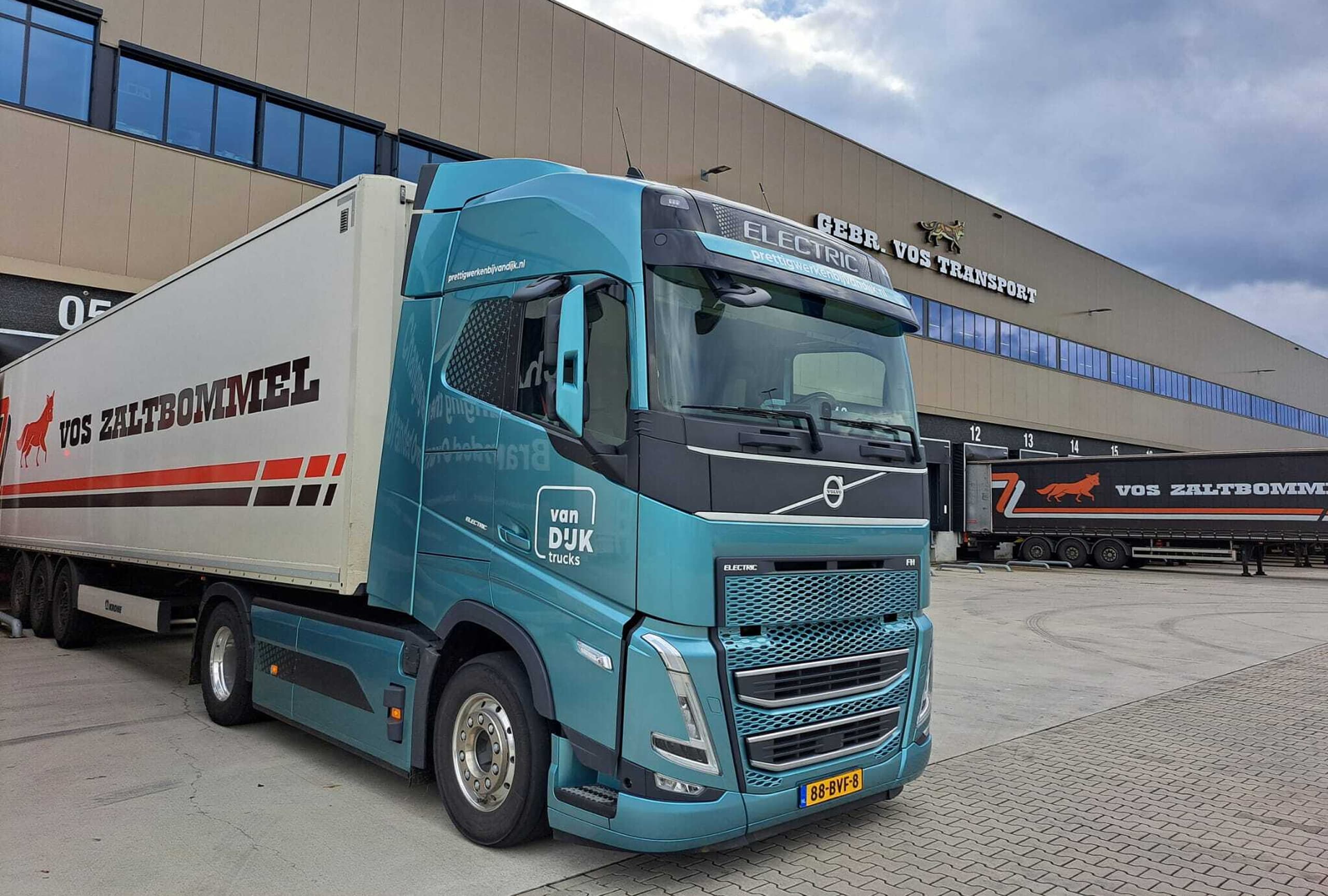 Vos Transport test elektrische Volvo FH: klaar voor de toekomst van duurzaam transport